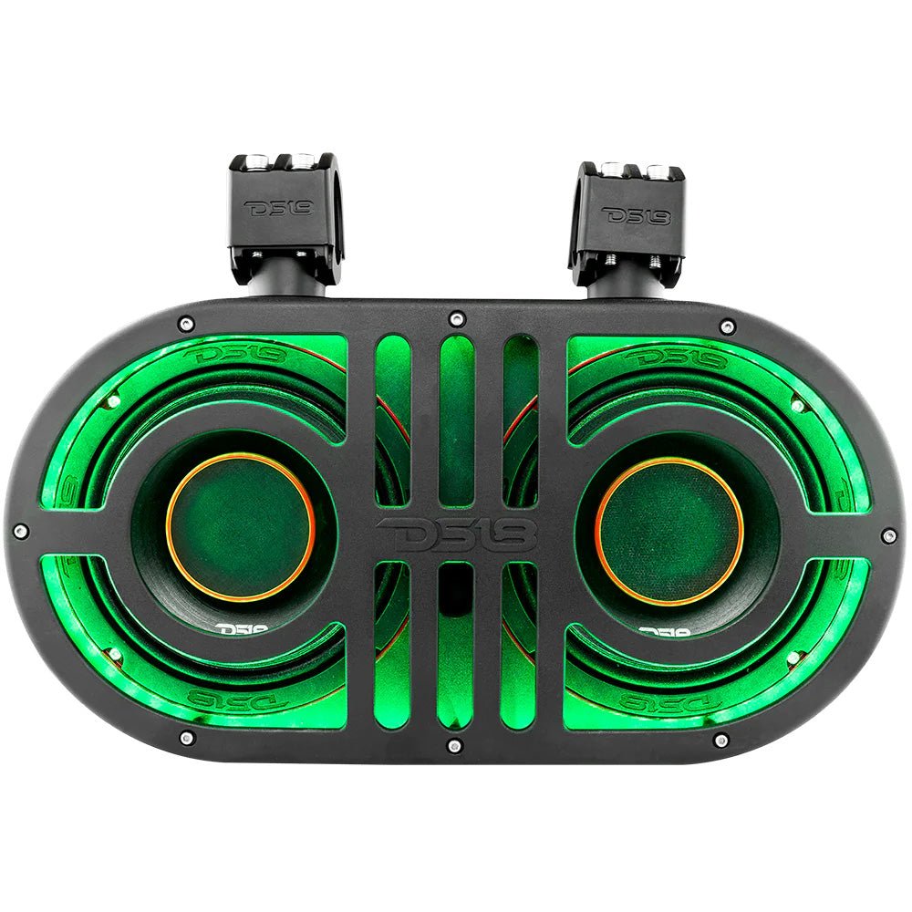 DS18 8" Roll Cage Soundbar w/2 PRO-HY8.4B [JVOCE8] - Houseboatparts.com