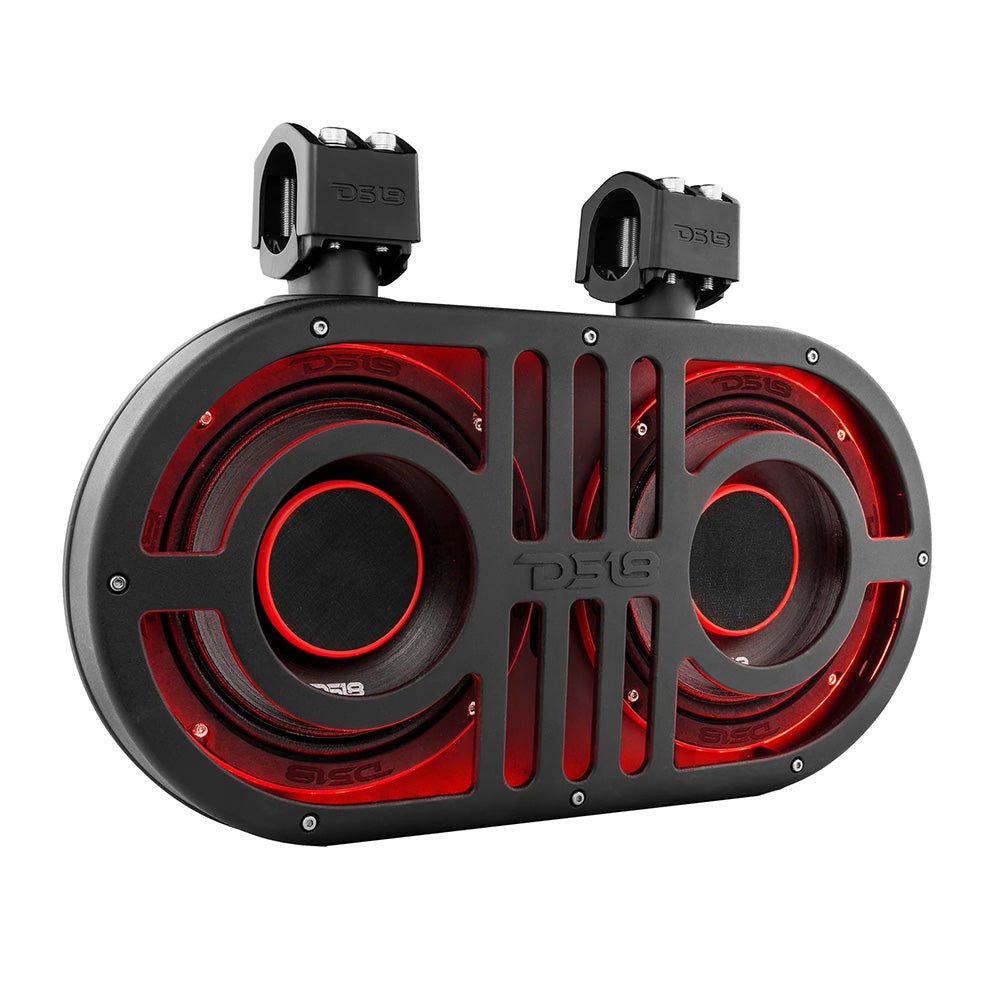 DS18 8" Roll Cage Soundbar w/2 PRO-HY8.4B [JVOCE8] - Houseboatparts.com
