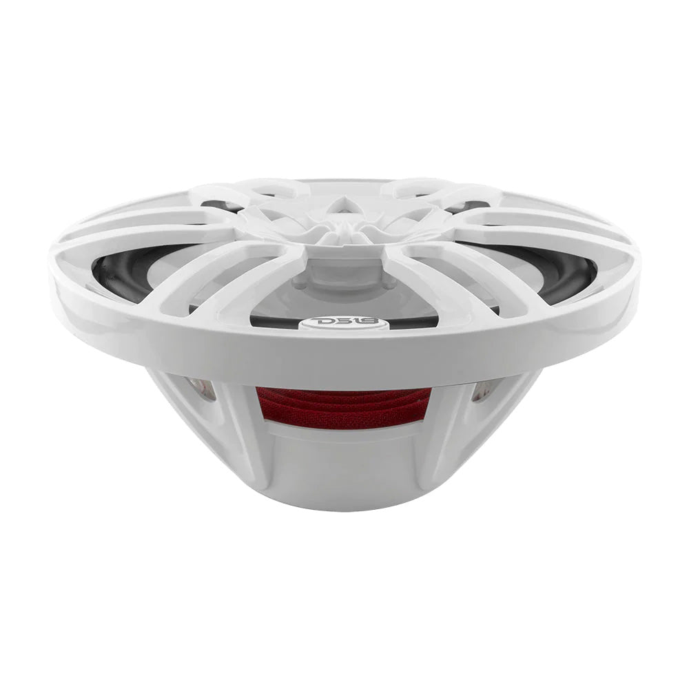 DS18 HYDRO 6 x 9" 2-Way Marine Speakers w/Integrated RGB LED Lights - 375W - White [NXL-69/WH] - Houseboatparts.com