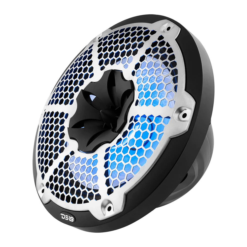 DS18 HYDRO 10" 2-Way Speakers w/Bullet Tweeter Integrated RGB LED Lights - Black [NXL-10M/BK] - Houseboatparts.com