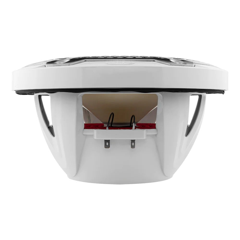 DS18 HYDRO 10" 2-Way Speakers w/Bullet Tweeter Integrated RGB LED Lights - White [NXL-10M/WH] - Houseboatparts.com
