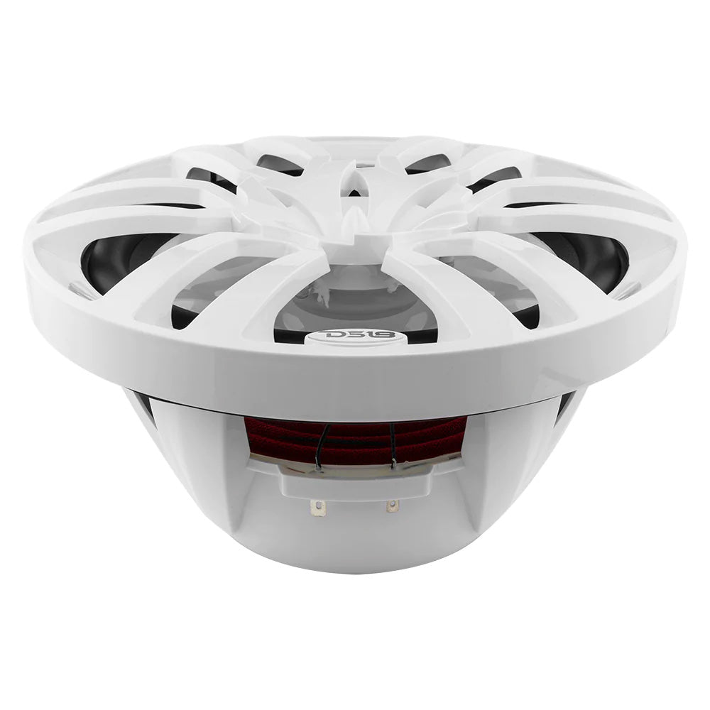 DS18 HYDRO 10" 2-Way Marine Speakers w/Bullet Tweeters Integrated RGB LED Lights - White [NXL-10/WH] - Houseboatparts.com