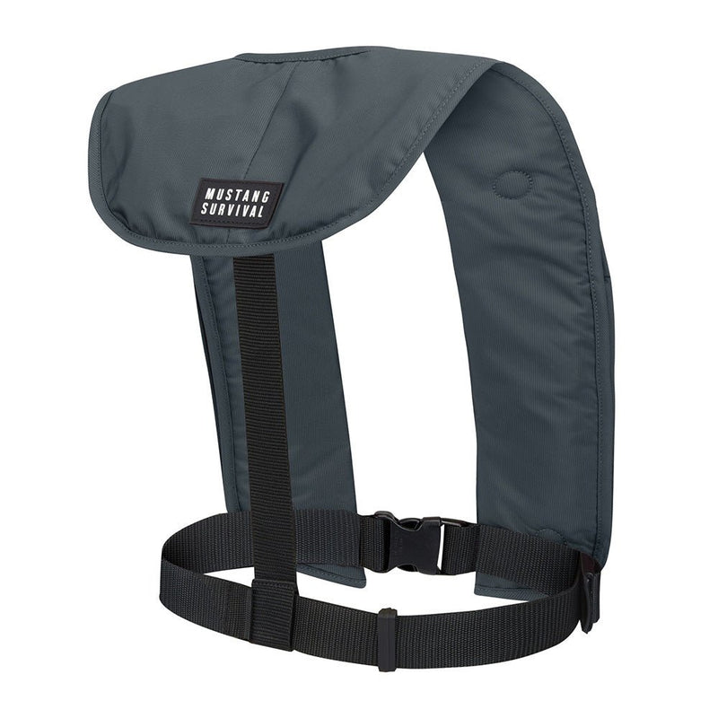 Mustang MIT 70 Manual Inflatable PFD - Admiral Grey [MD4041-191-0-202] - Houseboatparts.com