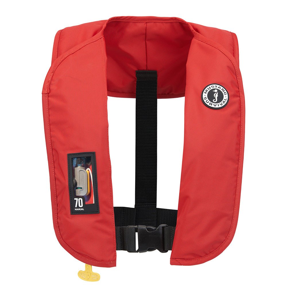 Mustang MIT 70 Manual Inflatable PFD - Red [MD4041-4-0-202] - Houseboatparts.com