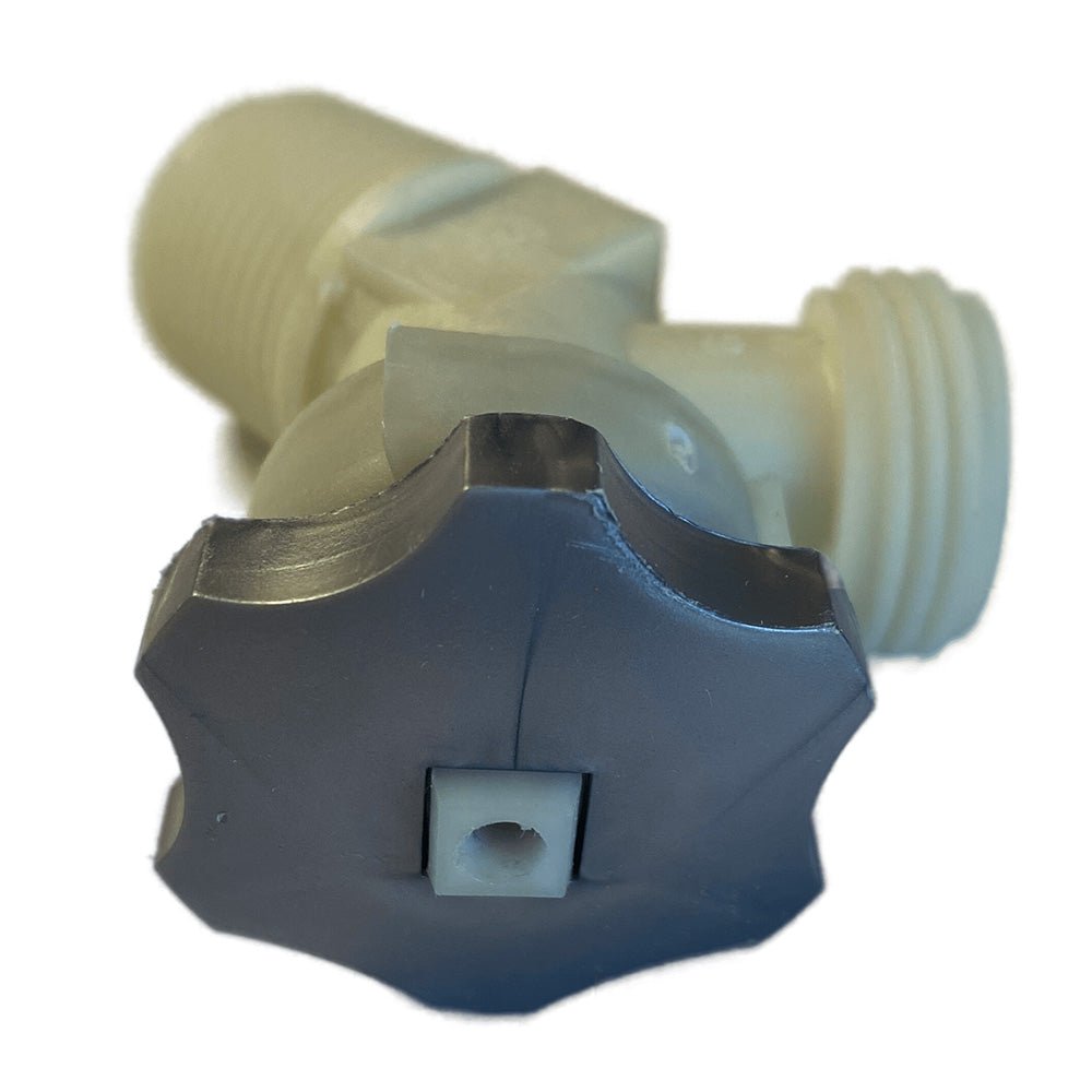 Whale 3/4" Hot Water Heater Drain Valve [73123] - Houseboatparts.com