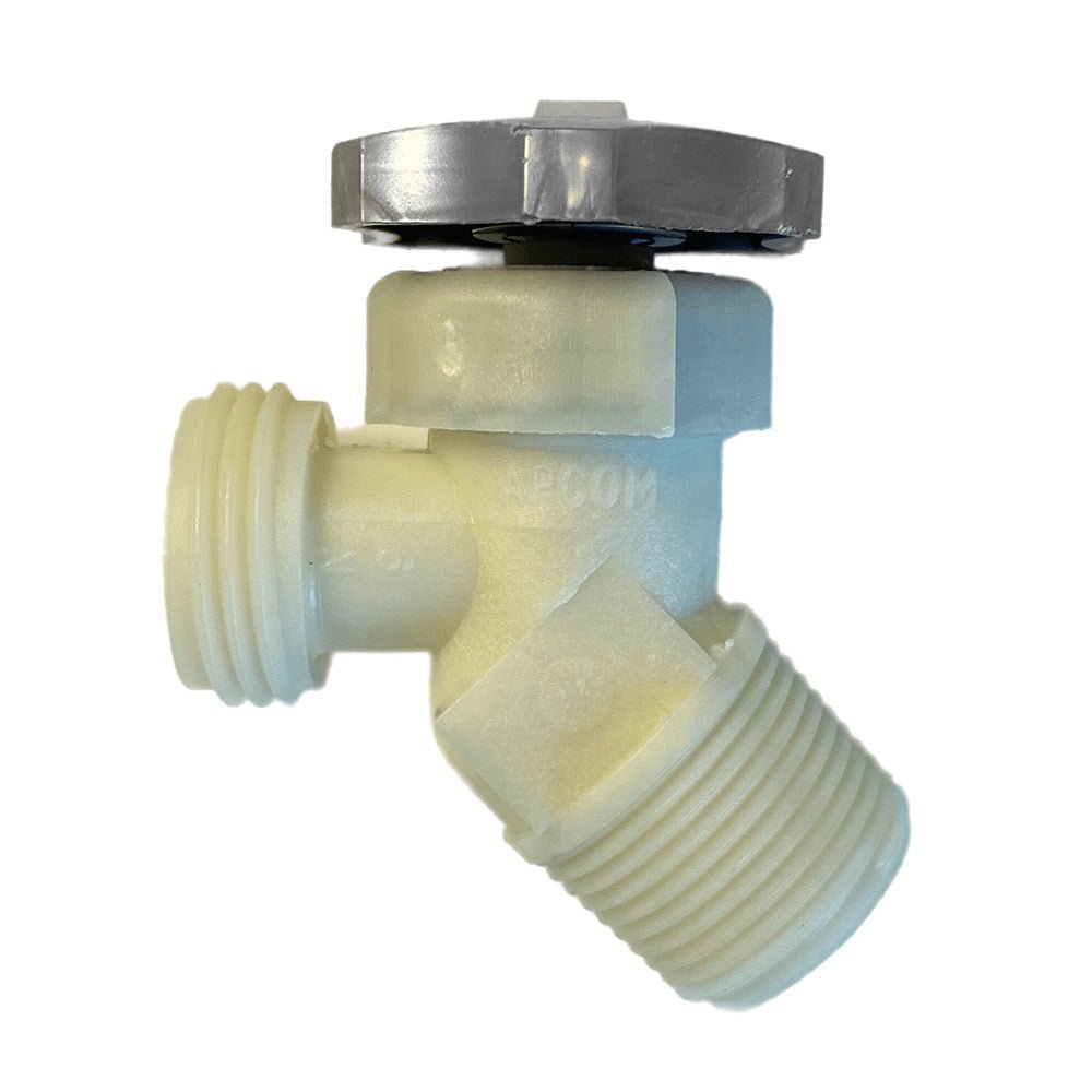 Whale 3/4" Hot Water Heater Drain Valve [73123] - Houseboatparts.com