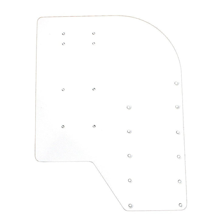 Sea Brackets Small Offset Trolling Motor Plate [SEA2306] - Houseboatparts.com