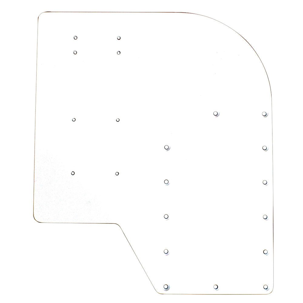 Sea Brackets Large Offset Trolling Motor Plate [SEA2307] - Houseboatparts.com