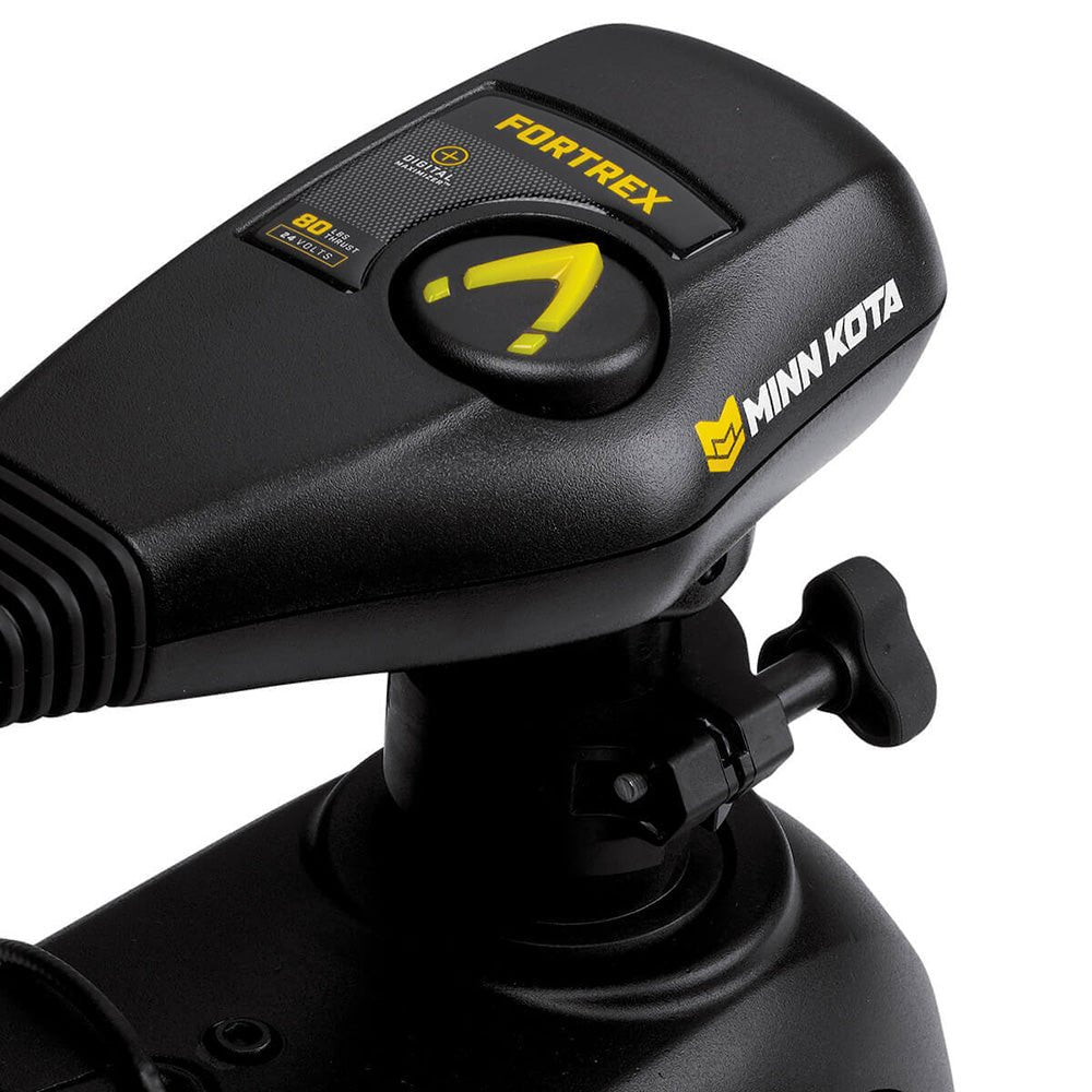 Minn Kota Fortrex 80 Trolling Motor - Dual Spectrum CHIRP - 24V - 80LB - 52" [1368668] - Houseboatparts.com
