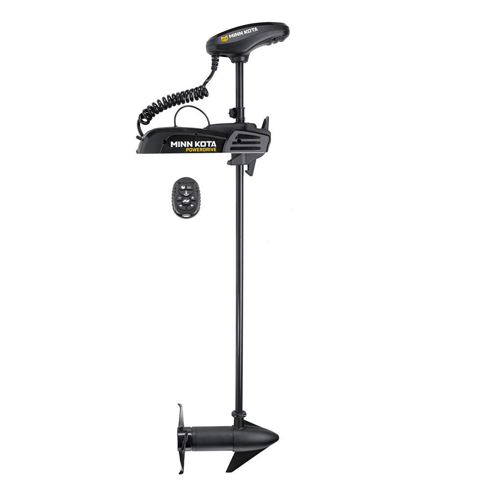 Minn Kota PowerDrive 55 Trolling Motor w/Micro Remote - 12V - 55LB - 54" [1358451] - Houseboatparts.com