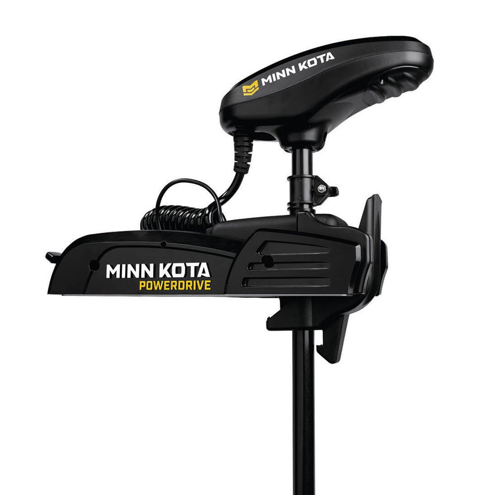 Minn Kota Pontoon PowerDrive 55 Trolling Motor w/Foot Pedal - 12V - 55LB - 48" [1358455] - Houseboatparts.com