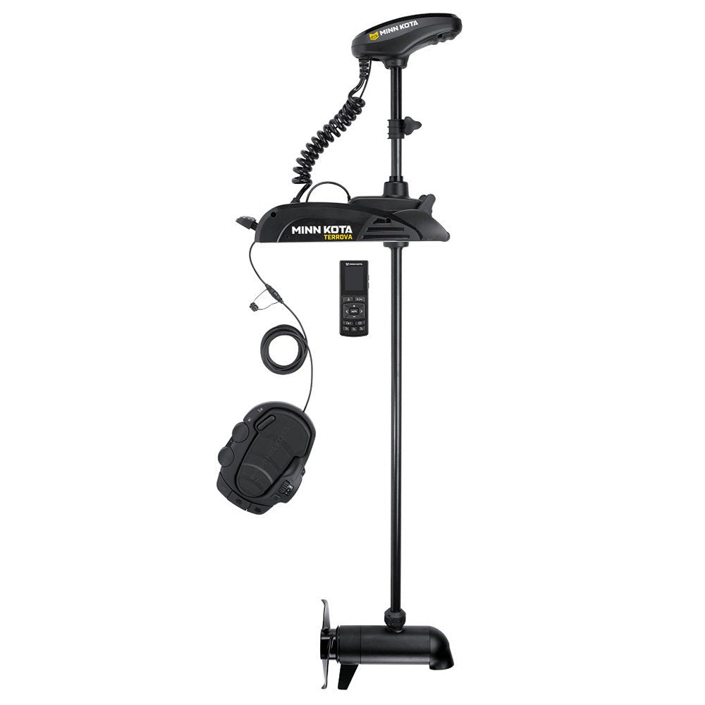 Minn Kota Terrova 112 Trolling Motor w/Wireless Remote - Dual Spectrum CHIRP - 36V - 112LB - 60" [1358310] - Houseboatparts.com