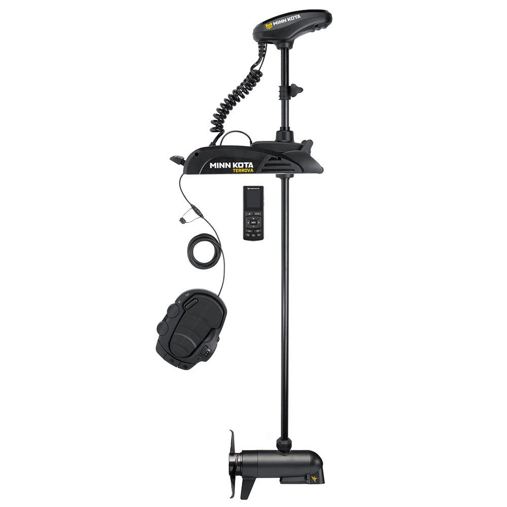 Minn Kota Terrova 112 Trolling Motor w/Wireless Remote - MEGA Down Imaging - 36V - 112LB - 60" [1358315] - Houseboatparts.com