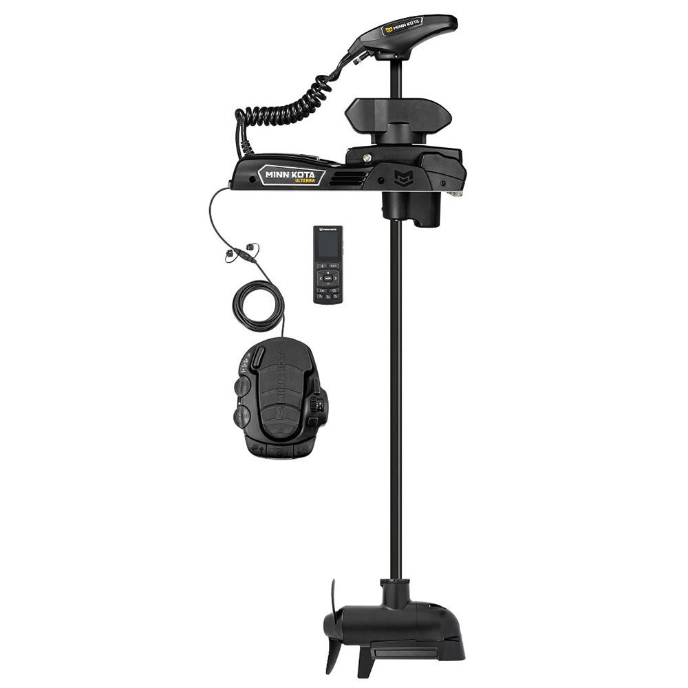 Minn Kota Ulterra QUEST 90/115 Trolling Motor w/Wireless Remote - MEGA Down/Side Imaging - 24/36V - 90/115LBS - 60" [1358502] - Houseboatparts.com