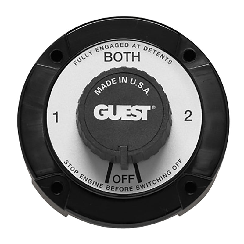 Guest 2111A Heavy Duty Battery Selector Switch [2111A] - Houseboatparts.com
