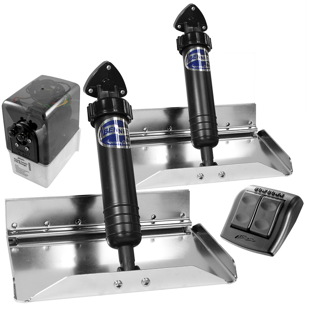 Bennett Trim Tab 12" x 9" Sport Tab System [ST9] - Houseboatparts.com