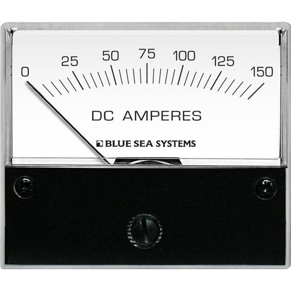 Blue Sea 8018 DC Analog Ammeter - 2-3/4" Face, 0-150 Amperes DC [8018] - Houseboatparts.com