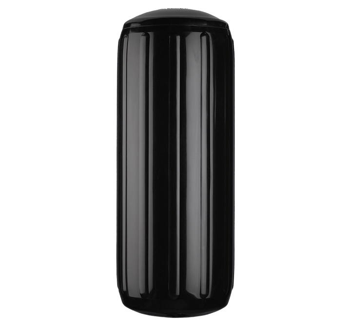 Polyform HTM - 3 Hole Through Middle Fender (Black 10.5" x 27") - Houseboatparts.com