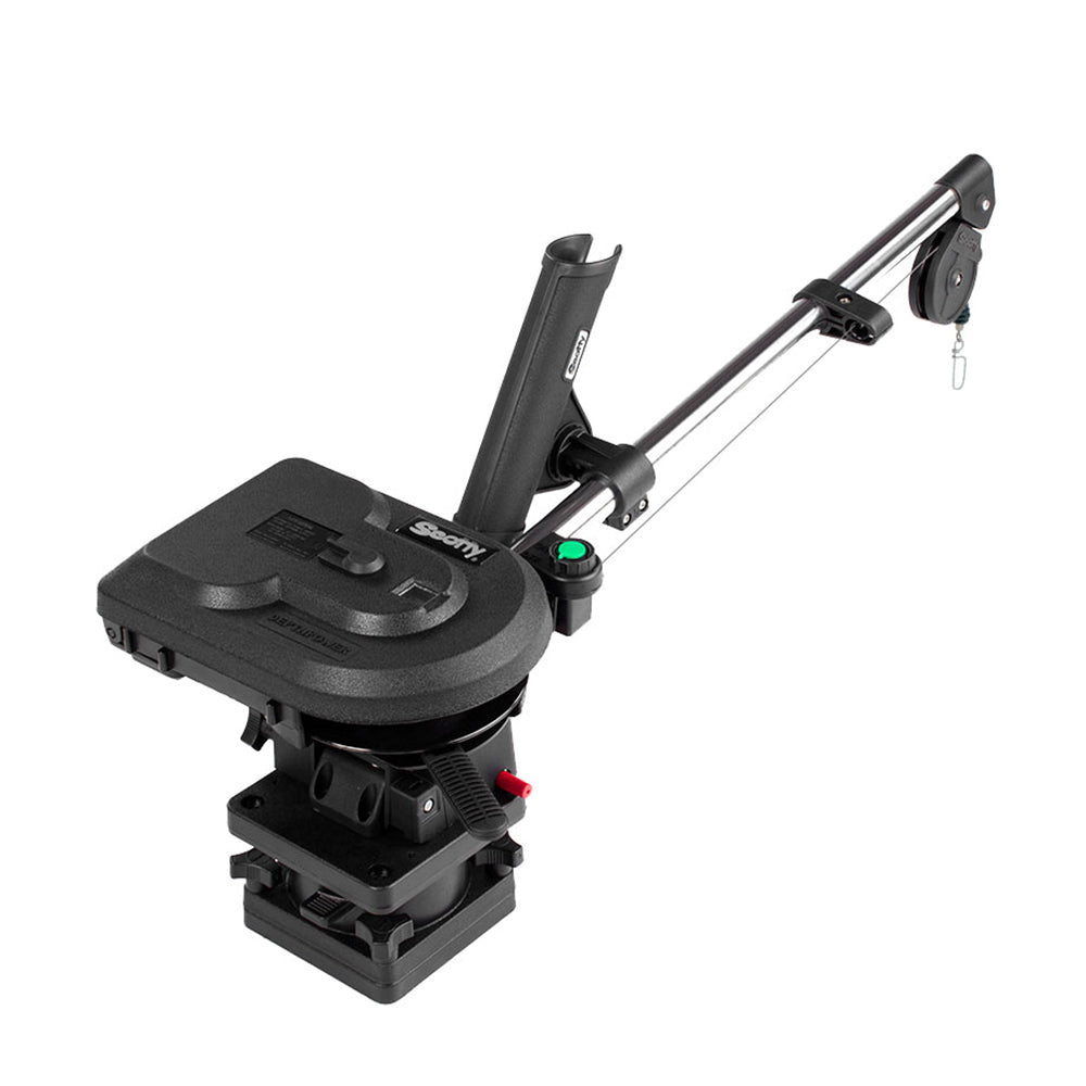 Scotty 1101 Depthpower 30" Electric Downrigger w/Rod Holder & Swivel Base [1101] - Houseboatparts.com