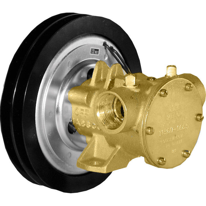 Jabsco 1" Electro-Magnetic Clutch Pump - 12V [11860-0005] - Houseboatparts.com