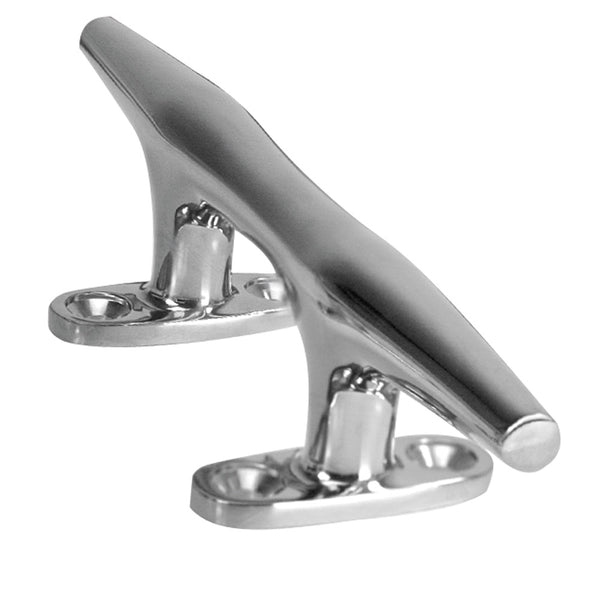 Whitecap Heavy Duty Hollow Base Stainless Steel Cleat - 8" [6110] - Houseboatparts.com