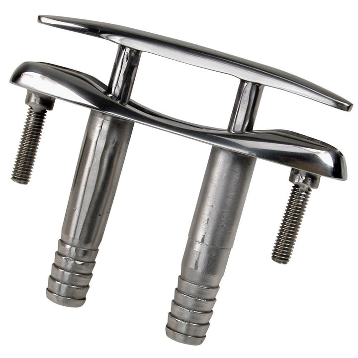 Whitecap E - Z Push Up Stainless Steel Cleat - 6" [6809] - Houseboatparts.com