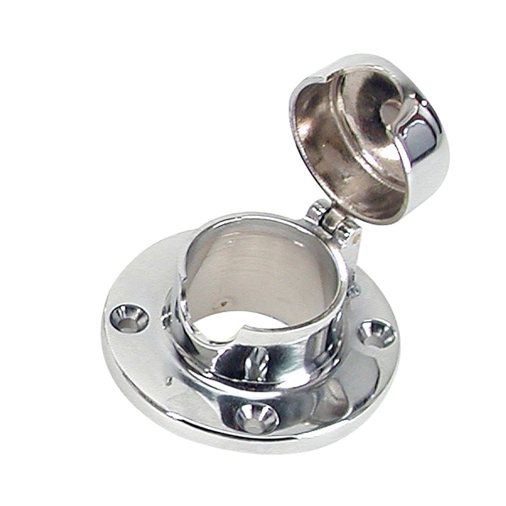 Whitecap Chain & Rope Deck Pipe Hinged 1 - 1/2" Opening [S - 112C] - Houseboatparts.com