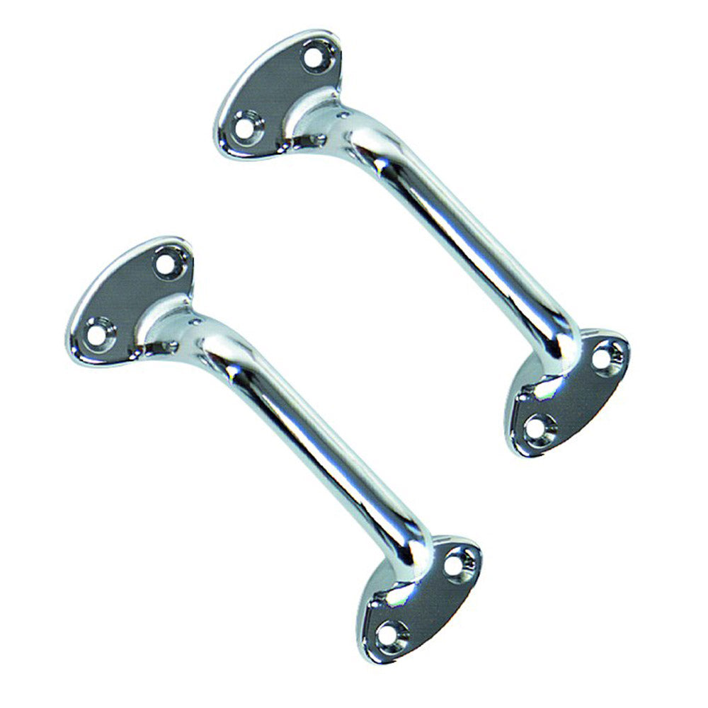 Whitecap Stern Handle 6" Length Chrome Plated [S-1462C] - Houseboatparts.com