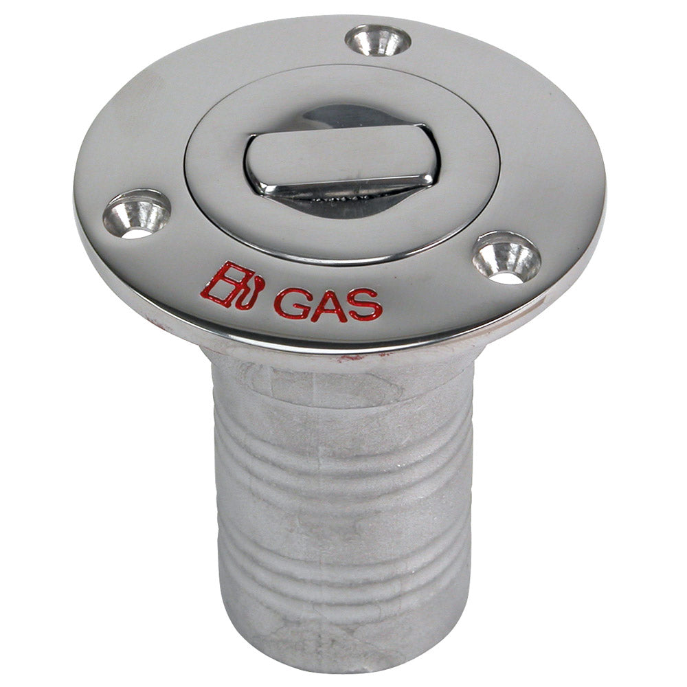 Whitecap Bluewater Push Up Deck Fill - 1-1/2" Hose - Gas [6993CBLUE] - Houseboatparts.com