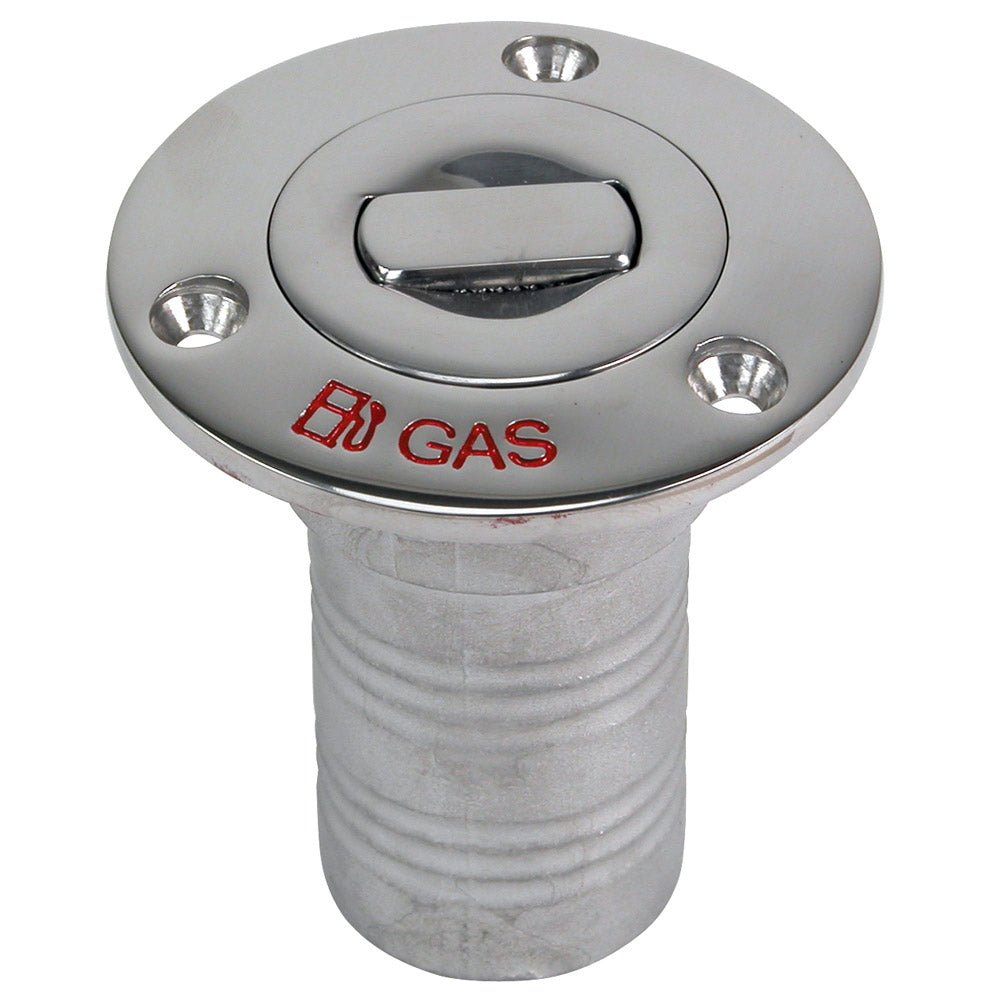 Whitecap Bluewater Push Up Deck Fill - 1 - 1/2" Hose - Gas [6993CBLUE] - Houseboatparts.com