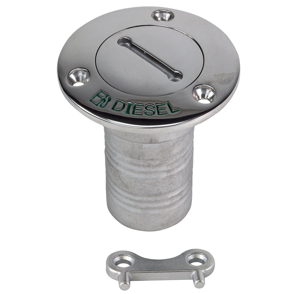 Whitecap Hose Deck Fill 1-1/2" Hose Diesel [6124C] - Houseboatparts.com