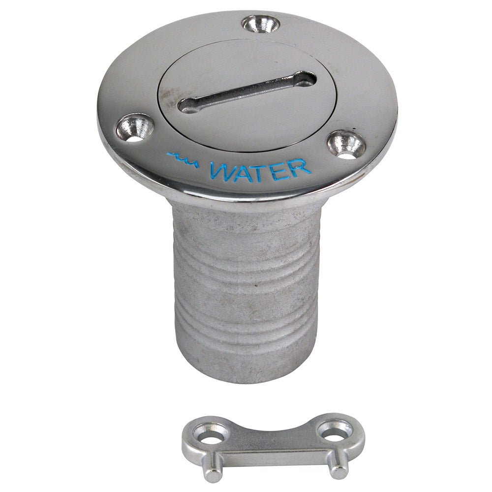 Whitecap Hose Deck Fill 1 - 1/2" Hose - Water [6125C] - Houseboatparts.com