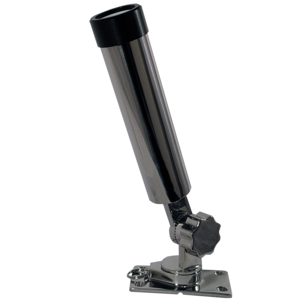 Whitecap Bluewater SS 360/180 Deg. Removable Rod Holder [S-7007CBLUE] - Houseboatparts.com