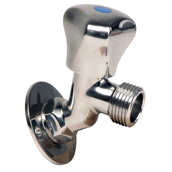 Whitecap S.S. Faucet 2 - 3/16" Base 3 - 3/16" Depth [P - 2456C] - Houseboatparts.com