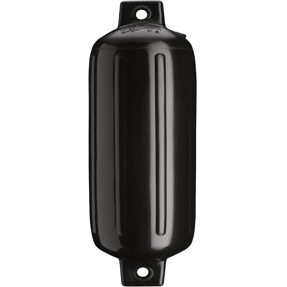 Polyform G-5 Twin Eye Fender 8.8" x 26.8" - Black [G-5-BLACKWO] - Houseboatparts.com