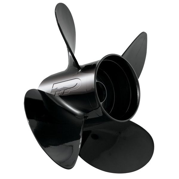 Turning Point Hustler - Right Hand - Aluminum Propeller - LE-1417 - 4-Blade - 14.5" x 17 Pitch [21501730] - Houseboatparts.com