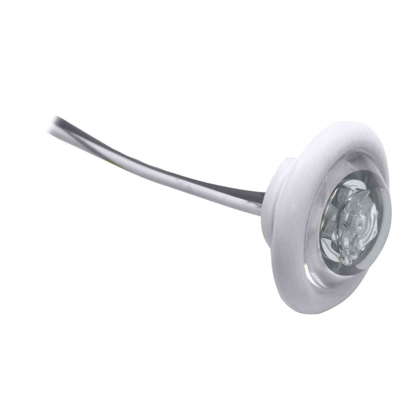 Innovative Lighting LED Bulkhead/Livewell Light "The Shortie" White LED w/ White Grommet [011-5540-7] - Houseboatparts.com