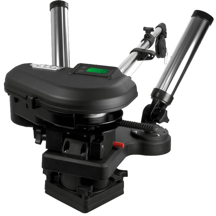 Scotty 2116 HP Depthpower Electric Downrigger 60" SS Telescoping Boom w/Swivel Base - Dual Rod Holder [2116] - Houseboatparts.com