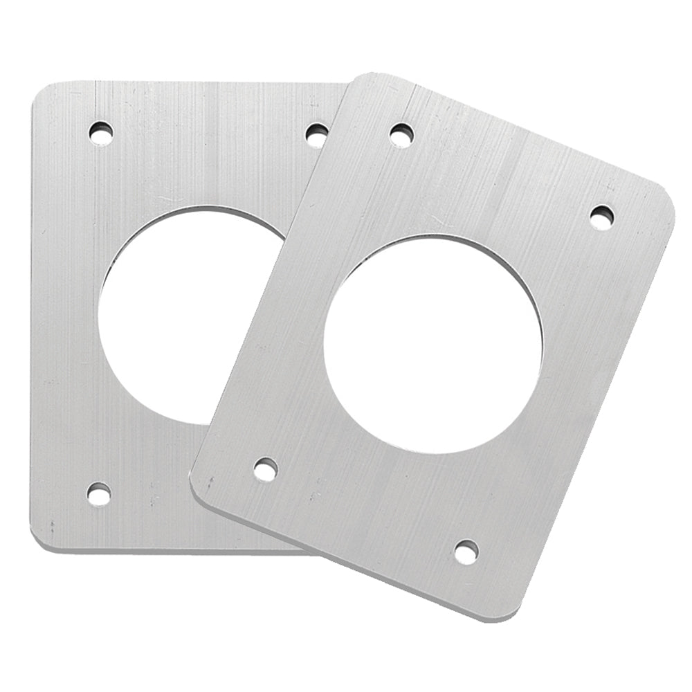 TACO Backing Plates f/Grand Slam Outriggers - Anodized Aluminum [BP-150BSY-320-1] - Houseboatparts.com