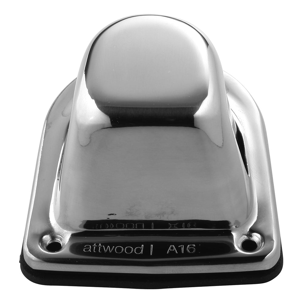 Attwood 1-Mile Deck Mount, Bi-Color Red/Green Combo Sidelight - 12V - Stainless Steel Housing [66318-7] - Houseboatparts.com