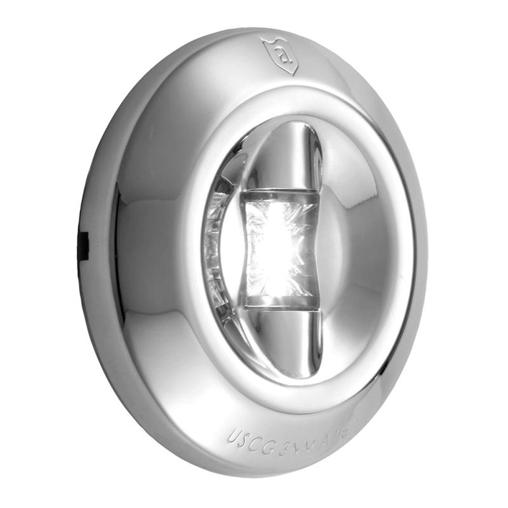 Attwood LED 3-Mile Transom Light - Round [6556-7] - Houseboatparts.com