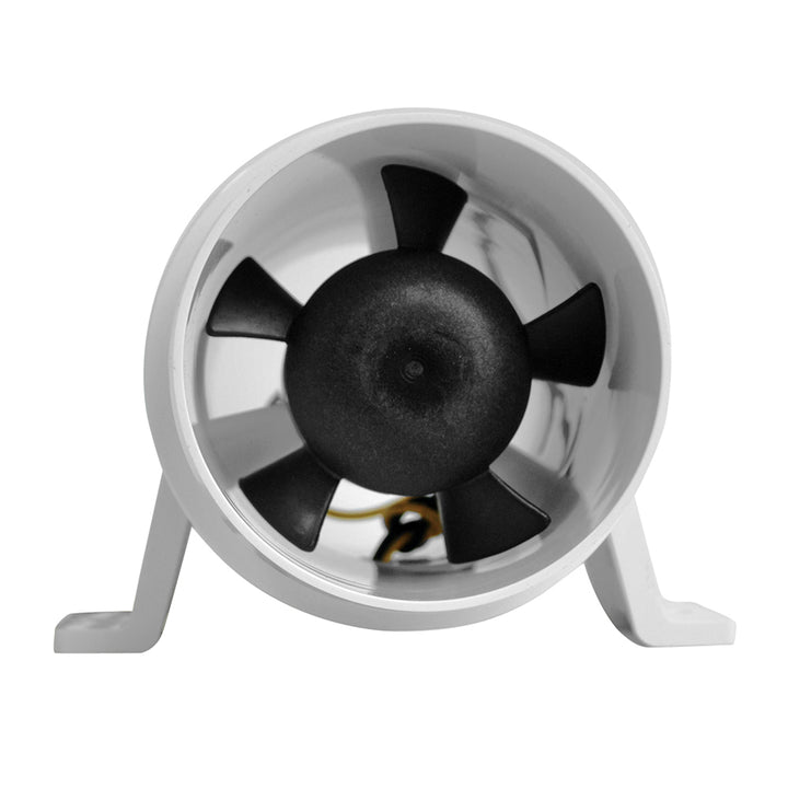 Attwood Turbo 3000 Series Water-Resitant, In-Line Blower - 12V - White [1733-4] - Houseboatparts.com