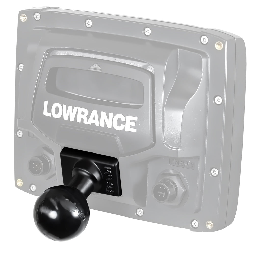 RAM Mount Quick Release Mount f/Lowrance Elite and Mark [RAM-202U-LO11] - Houseboatparts.com