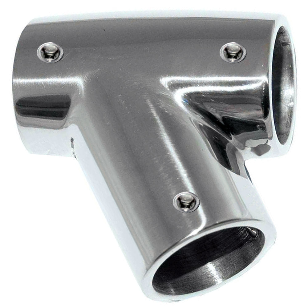 Whitecap " O.D. 60 Degree SS Tee - Right [6045C] - Houseboatparts.com