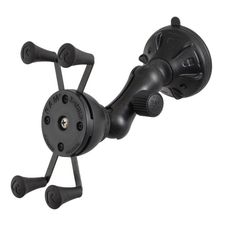 RAM Mount X-Grip Composite Twist Lock Suction Cup Mount [RAP-B-166-2-UN7U] - Houseboatparts.com