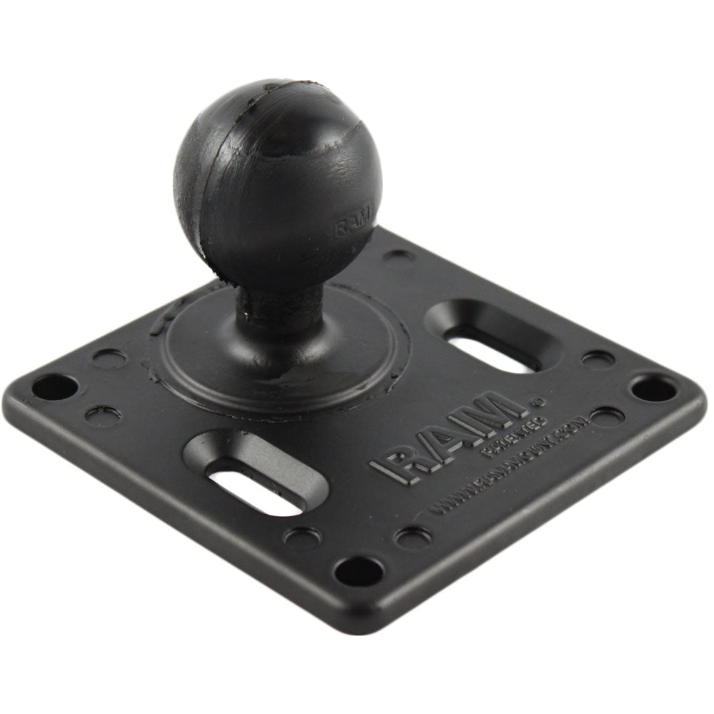 RAM Mount 75mm x 75mm VESA 3.625" Plate w/1.5" Diameter Ball [RAM-2461U] - Houseboatparts.com