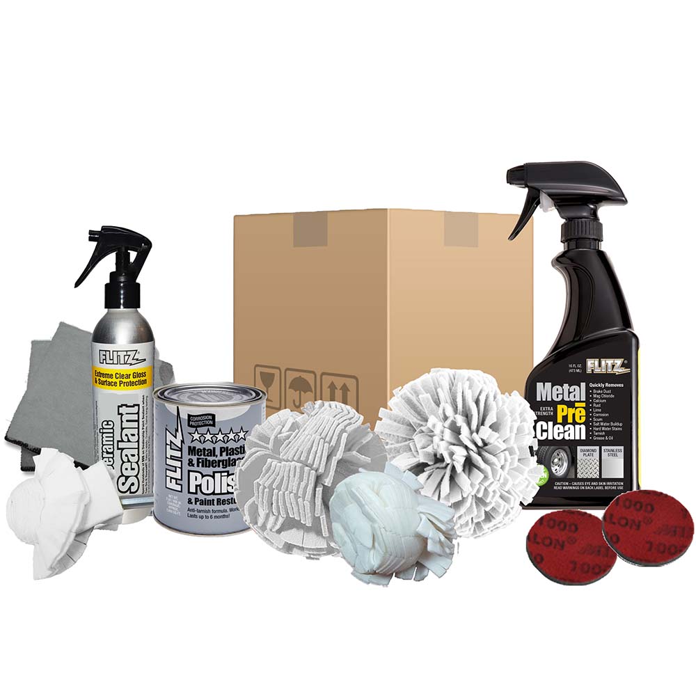 Flitz Detailers Choice Kit *In Box [PDK 25503] - Houseboatparts.com