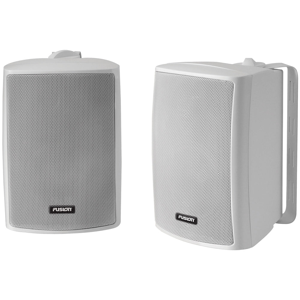 Fusion 4" Compact Marine Box Speakers - (Pair) White [MS-OS420] - Houseboatparts.com