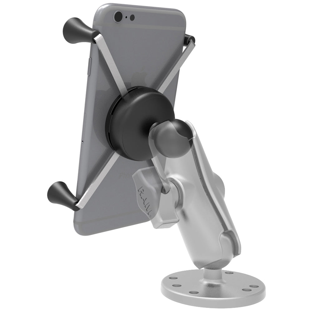 RAM Mount Universal X-Grip IV Large Phone/Phablet Holder w/1" Ball [RAM-HOL-UN10BU] - Houseboatparts.com