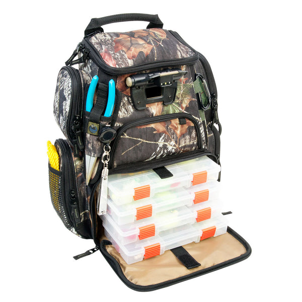 Wild River RECON Mossy Oak Compact Lighted Backpack w/4 PT3500 Trays [WCT503] - Houseboatparts.com